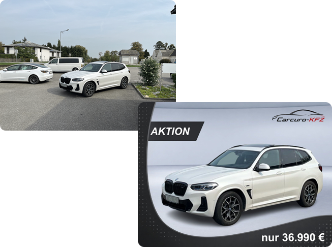Carcuro Fotostudio mit Aktions-Rahmen, Showroom-Hintergrund und Farbanpassung
