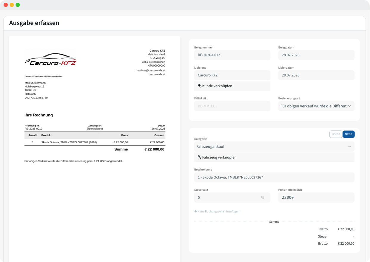 Carcuro Screenshot